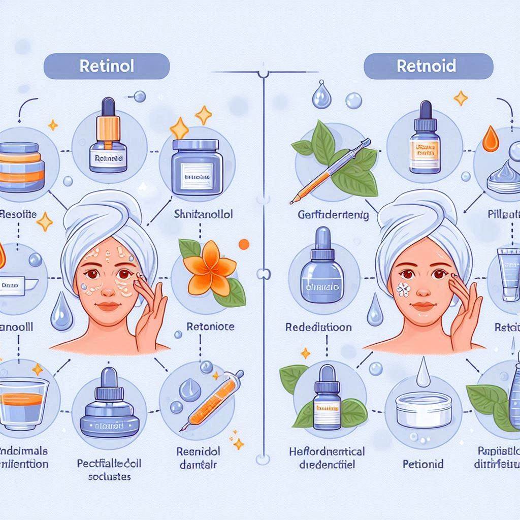 تفاوت رتینول و رتینوئید چیست‌؟