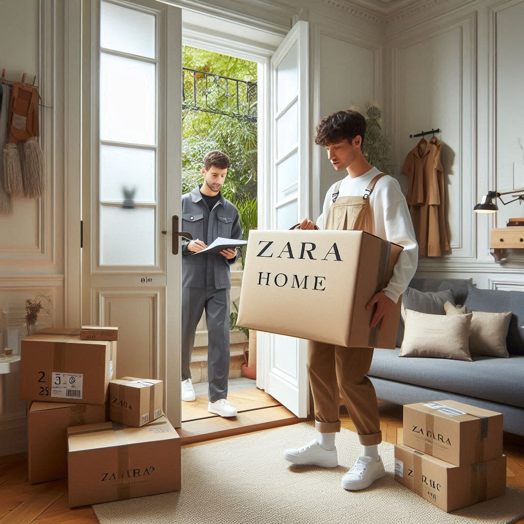 نحوه خرید از سایت Zara Home